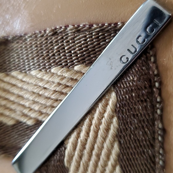 Gucci Authentic Leather Tote Elegant Tan Bag ECU silver Hardwear - Picture 13 of 13